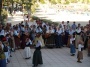 A folk dance Ibiza act in Cala san Vicente in August.