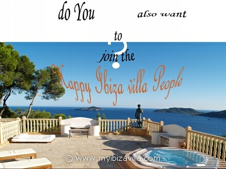 Ibiza villa happy people