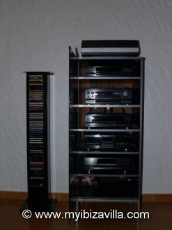 hifi instalation living villa ibiza