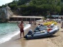 Ibiza boat rental by Juan at the beach of Cala san Vicente
