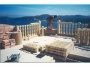 ibiza villa making of large terrace in 2000