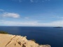Zuid-Oost zicht, rustig plateau dichtbij deze Ibiza villa met 300° zeezicht en blik op Tagomago.