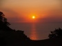 Zee zonsopgang in Ibiza, Spanje