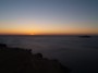 Vredig plateau zee zonsopgang Ibiza.