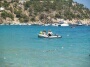 Ibiza zodiac rental 8hp at Cala san Vicente.