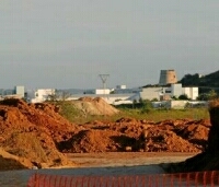 zand voor nieuw golf project Ibiza in Playa den Bossa