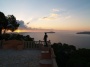 Een Ibiza zonsopgang gezien van op het terras van deze Ibiza villa.